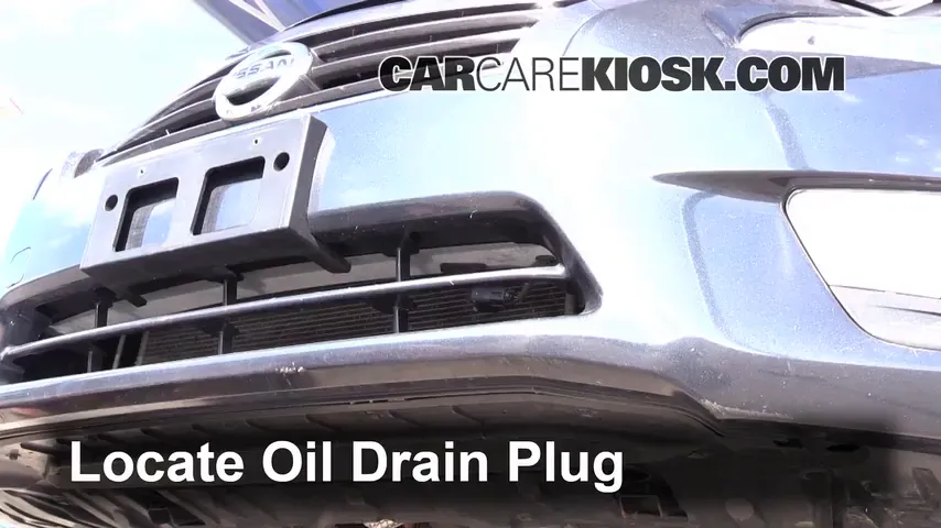 2014 Nissan Altima S 2.5L 4 Cyl. Oil Change Oil and Oil Filter